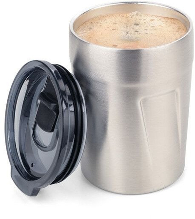 Filxhan termik Troika Espresso, 160ml, inox me dy shtresa, me kapak