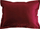 Jastëkçorja Douceur d'intérieur Cotton, 50x70 cm, 100% pambuk, burgundy