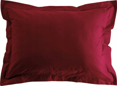 Jastëkçorja Douceur d'intérieur Cotton, 50x70 cm, 100% pambuk, burgundy