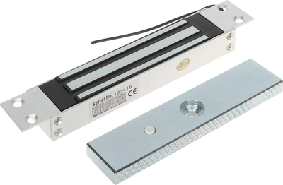 Mbajtës elektromagnetik dere ZEW-180, 180 kg, 12V DC, gri