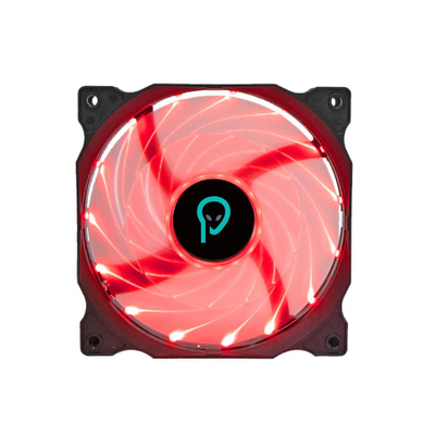 Ventilator PC Spacer SPFC-120-3P-RD, 120 mm, LED i kuq, 3 pin