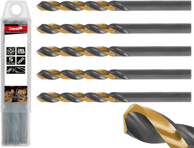Maja stërvitëse Tvardy HSS 6.8mm, për metal, zezë-ari