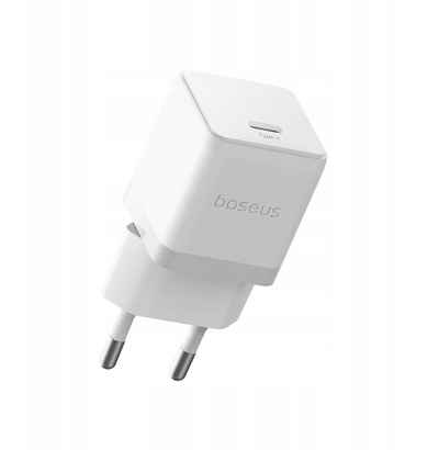 Karikues muri Baseus Palm, PD 30W, Type C, i bardhë