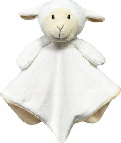 Lodër pelushi Tulilo Miluś Sheep, 25cm, ngjyrë e çelët