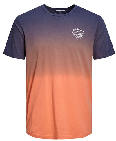Maicë Jack & Jones Tee Ss, e kaltër/portokalli M