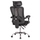 Karrige zyre BARNET HM18258.01, mesh, me mbështetëse këmbësh, e zezë