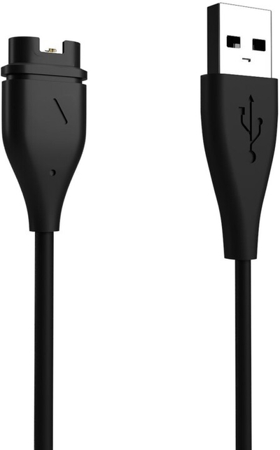 Kabllo karikimi FIXED USB për Garmin Vivoactive 4S dhe orë të tjera Garmin, e zezë
