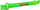 Pistolë uji Water Gun Green Crocodile, 45cm, e gjelbër