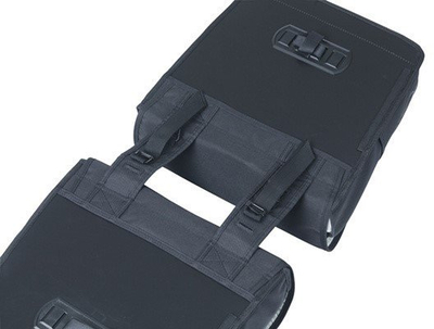 Çantë anësore biçiklete Basil Go Double Pannier, 32L, palë, e zezë