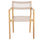 Kolltuk Charlotte 58×61×81 Hcm (HM9637.07), bezhë