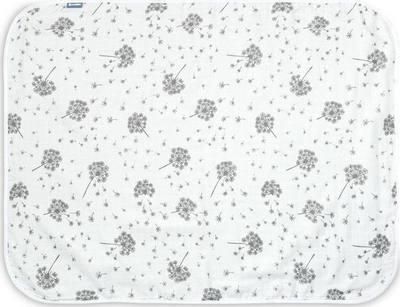 Batanije muslini Sensillo Dandelions, 80x100cm, pambuk, gri