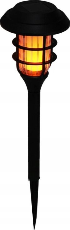 Pishtar solar Koopman Black Solar Torch, energji diellore, i zi