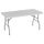 Tavolinë palosëse catering HomeMarkt, plastike, 152x76x74cm, e bardhë