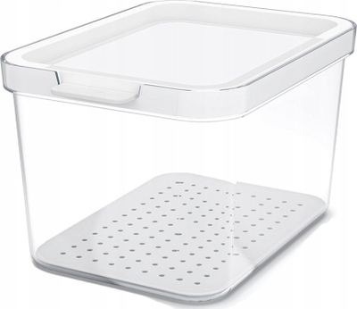 Organizues frigo Rotho CAUMA Box, 2.15L, plastikë, transparent