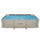 Pishinë me kornizë VirtuFit Rectangular Pool, 300 x 210 x 66 cm, me pompë filtri, bezhë