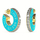Vathë për femra Guess JUBE04083JWYGTQT/U, të artë/kaltër