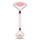 Roller masazhues për fytyrë PlumBeauty (Rose Quartz Facial Roller)