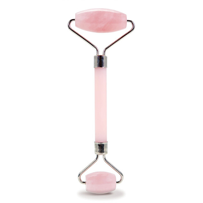 Roller masazhues për fytyrë PlumBeauty (Rose Quartz Facial Roller)
