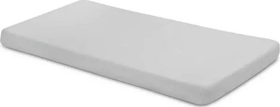 Çarçaf mbrojtës për krevat kalamajsh, i papërshkueshëm nga uji, 120x60 cm, i bardhë