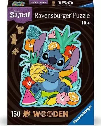 Puzzle druri Ravensburger Disney Stitch Lilo, 150 copa, shumëngjyrësh