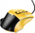 Maus gaming me kabllo HOCO Luminous, 3600 DPI, 7 butona, me LED, i zi