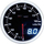 Matës voltmetër DRacing DEPO Dual, 52mm, ndriçim i bardhë qelibar, i zi