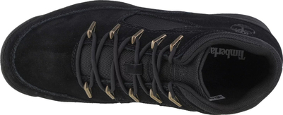 Çizme malore Timberland Euro Rock Mid Hiker, lëkurë, për burra, të zeza