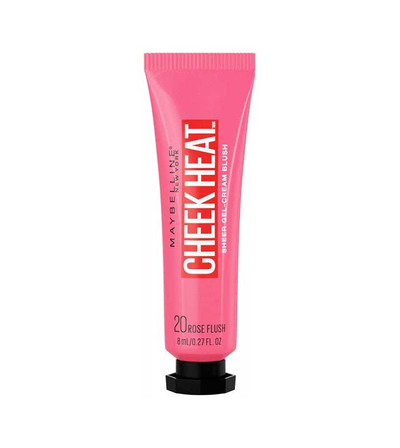 Ruzh i lëngshëm Maybelline Cheek Heat, 20 Rose Flash, 10 ml