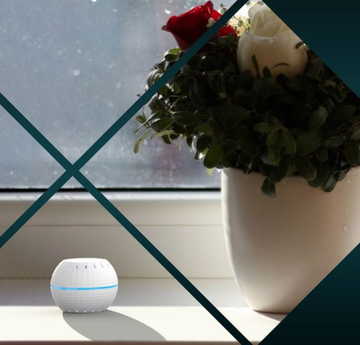Sensor temperature dhe lagështie Shelly ATSHELLYHTWH, WiFi, për ambjente mrena, i bardhë