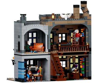 Set LEGO Harry Potter Diagon Alley 75978, koleksionues, 16+, shumëngjyrësh