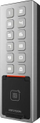 Безбеден код за пристап Hikvision DS-K1T805MBFWX, читач на отпечатоци од прсти, IP65, сиво металик
