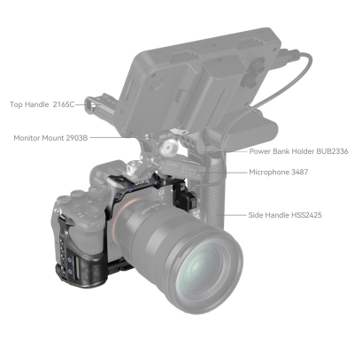 Mbajtës SmallRig Rhinoceros për Sony a7R V, a7 IV & a7S III