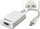Adapter HDMI në VGA me audio Sandberg, konvertues videosh, kompakt, i zi