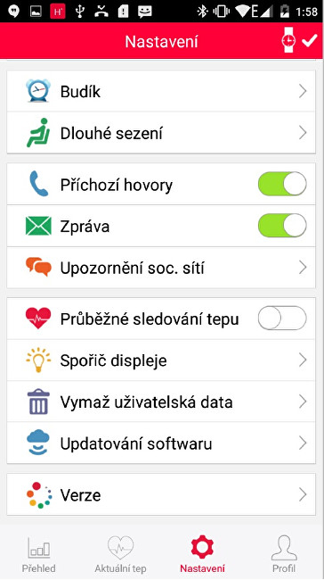 Matës aktiviteti Deveroux H3, i zi