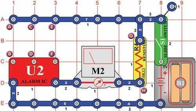 Set elektronik ndërtimi Boffin I 500 në 750, 750 projekte, lodër edukative, shumëngjyrëshe