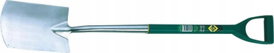 Lopatë kopshti C.K Digging Spade, çelik inoks, 104 cm, jeshile