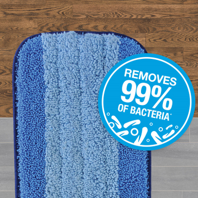 Mop me spërkatje Bona Spray Mop CA201010013, për parket dhe dysheme druri, me leckë mikrofibër, blu