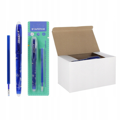 Stilolaps fshirës STARPAK 552690, 0.7mm, me fishek rezervë, blu