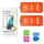 Xham mbrojtës Wozinsky Full Glue për Samsung Galaxy A06 5G A05, 2 copë, i zi