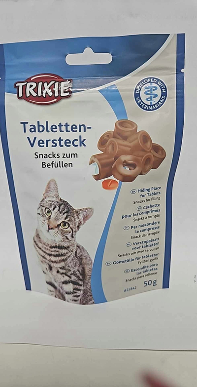Pastë për fshehjen e tabletave për mace Gimborn Hiding Place, 50g