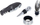 Set aksesorësh vere BerlingerHaus Gift Wine Opening, 4 pjesë, Black Silver, i zi argjendtë