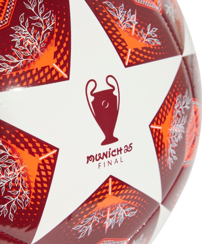 Top futbolli adidas UCL Club 24/25 Knockout Stages JH1284, madhësia 5, i kuq e bardhë