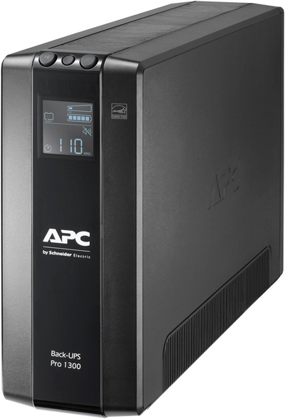 UPS APC Back-UPS Pro BR1300MI, 1300VA 780W, sinus i pastër, i zi
