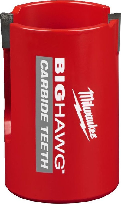 Sharrë rrethore Milwaukee Bighawg, 51mm, karabit, e kuqe