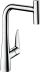 Rubinet kuzhine Hansgrohe Talis Select S 300, me dush tërheqës, rrotullim 150°, krom