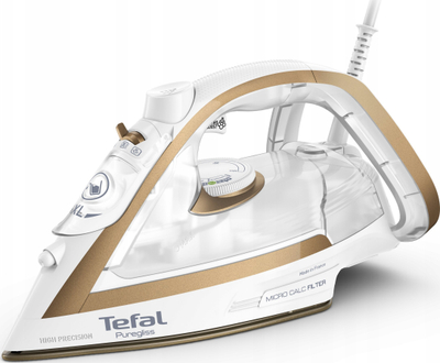 Пегла со пареа Tefal Puregliss FV8042, 2900W, удар на пареа 270 g/min, сина