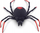 Lodër robotike Robo Alive Crawling Spider, merimangë që ecën, glow in the dark