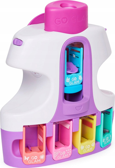 Set lodër për manikyr Cool Maker Go Glam U-nique Nail Salon, 5 pods me dizajne, për kalamaj 8+, shumëngjyrësh