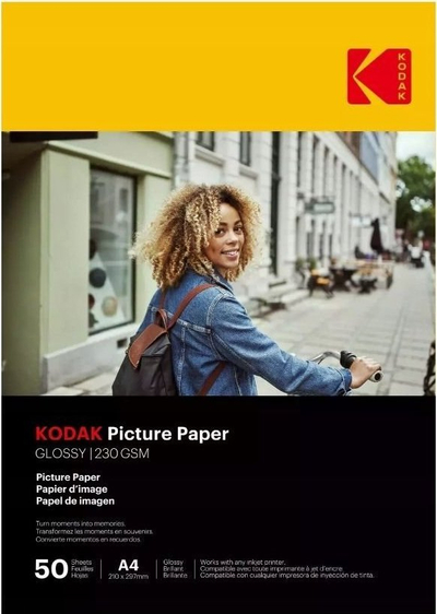 Letër fotografike Kodak CAT 9891-267, A4, 230g, 50 fletë, me shkëlqim