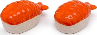 Mbajtëse për erëza Sushi GM, të bardha/portokalli